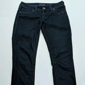 Silver Suki Skinny Jeans Sz 27 B272